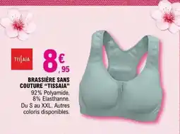 E.Leclerc BRASSIERE SANS COUTURE TISSAIA offre