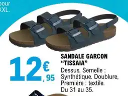 E.Leclerc SANDALE GARCON 'TISSAIA' offre