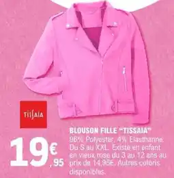 E.Leclerc Blouson Fille 'TISSAIA' offre