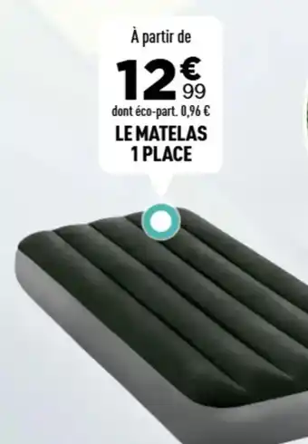 Centrakor Le matelas 1 place offre