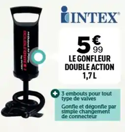 Centrakor INTEX Le gonfleur double action offre