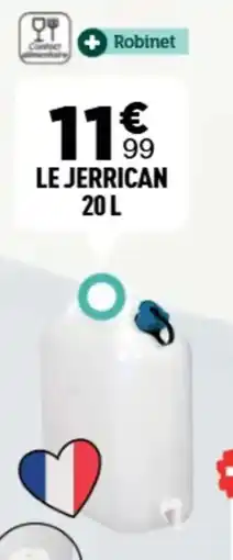 Centrakor Le jerrican offre