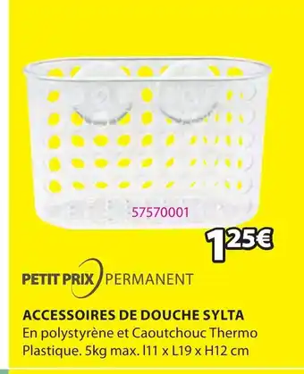 Accessoires de Douche Sylta