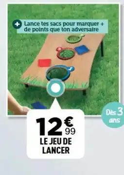 Centrakor Le jeu de lancer offre