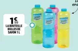 Centrakor La bouteille bulles de savon offre