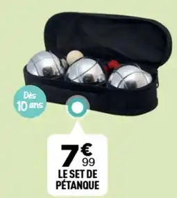 Le set de pétanque