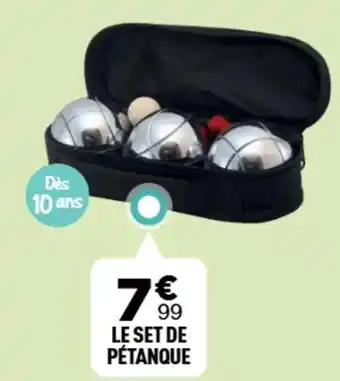 Centrakor Le set de pétanque offre