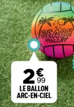 Centrakor Le ballon arc-en-ciel offre