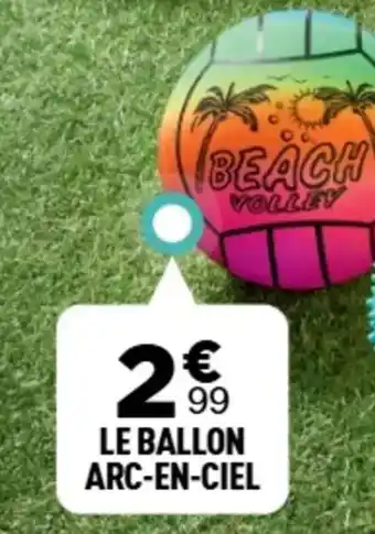 Centrakor Le ballon arc-en-ciel offre