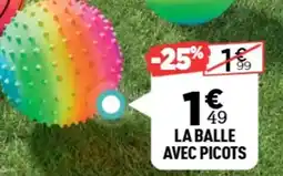 Centrakor La balle avec picots offre