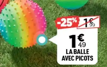 Centrakor La balle avec picots offre