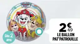 Centrakor Le ballon pat'patrouille offre