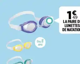 Centrakor La paire de lunettes de natation offre