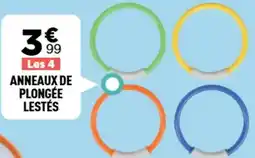 Centrakor Anneaux de plongée lestés offre