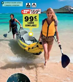 Centrakor Canoe gonflable offre