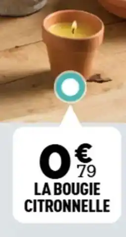 Centrakor La bougie citronnelle offre