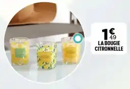 Centrakor La bougie citronnelle offre