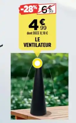 Centrakor Le ventilateur offre