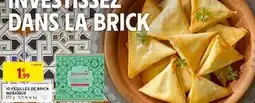 Intermarché Mosaïque 10 FEUILLES DE BRICK offre
