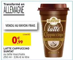 Intermarché Suntat Latte cappuccino offre
