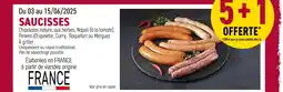 Carrefour Saucisses offre