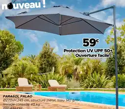 Gifi Parasol Palao offre