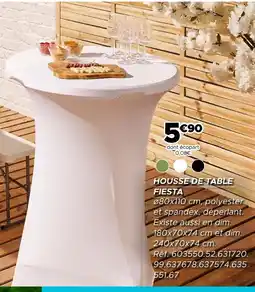 Gifi Housse de table Fiesta offre