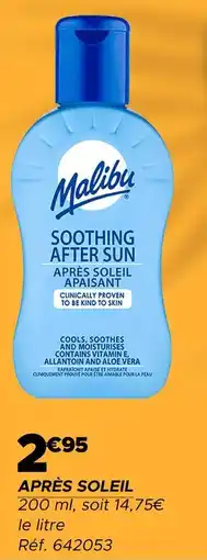 Gifi Malibu Après soleil offre