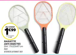 Gifi Raquette anti-insectes offre