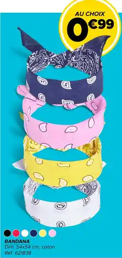 Gifi Bandana offre