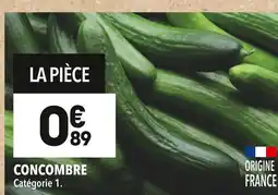 Supeco Concombre offre