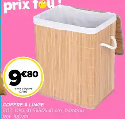 Gifi Coffre à linge offre