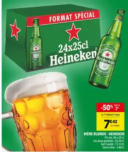 Supeco Heineken Bière Blonde offre