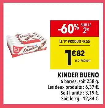 Supeco Kinder Bueno offre