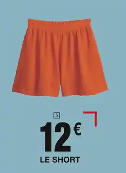 Carrefour Short fluide offre