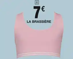 Carrefour Brassière sport sans coutures enfant offre