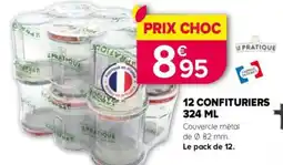 Kiriel 12 confituriers offre