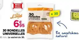 Kiriel 30 rondelles universelles offre