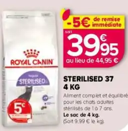 Kiriel ROYAL CANIN Sterilised offre