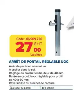 Prolians Arrêt de portail réglable ugc offre
