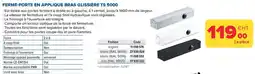 Prolians GEZE Ferme-porte en applique bras glissière ts 5000 offre