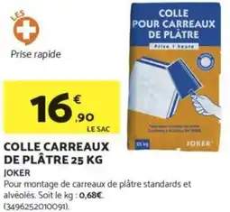 Bricomarché Colle pour carreaux de plâtre offre