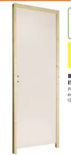 Bricomarché Bloc-porte alvéolaire isoplane prépeint offre