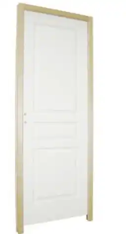 Bricomarché Bloc-porte postformé 3 panneaux offre