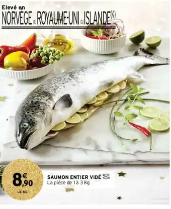 Intermarché Hyper Saumon Entier Vidé offre