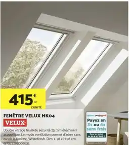 Bricomarché VELUX Fenêtre velux mk04 offre