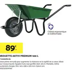 Bricomarché Brouette aktiv premium offre