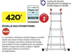 Bricomarché HAILO Échelle multifonctions offre