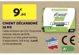 Bricomarché Ciment décarboné offre