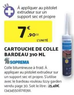 SOPREMA Cartouche de colle bardeau